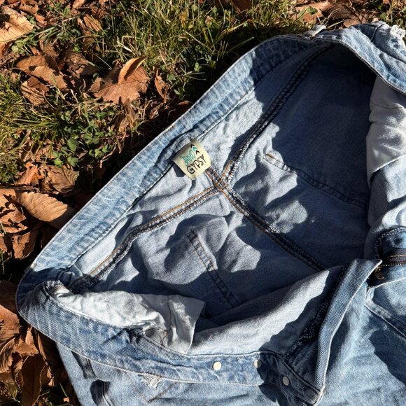 Jaded Gypsy Distressed Boyfriend Jeans – Light Wash – Size 10 - 14 - Picture 2 of 3